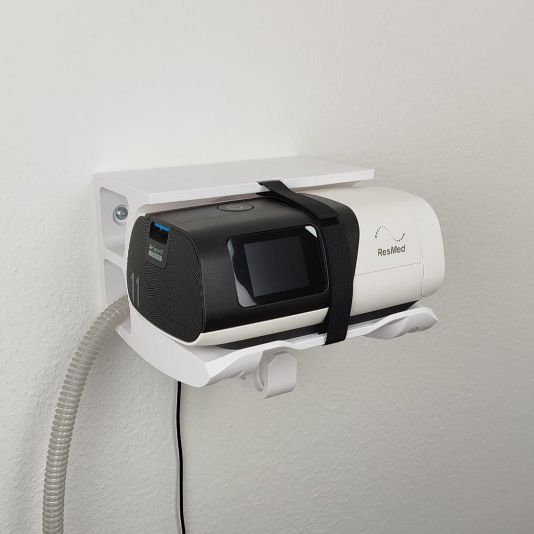 Resmed Airsense 11 Wohnmobil Halterung Camper Mount weiß white